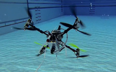 水空兩棲無人機 飛翔與潛游的完美融合